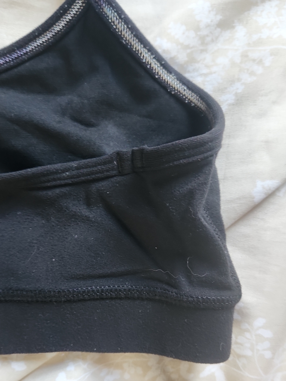 Lululemon Flow Y Sports Bra Size 6 Black OLD - Picture 7 of 11